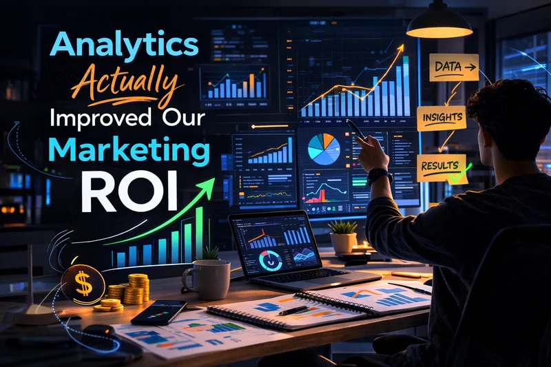 How Analytics Actually Improved Our Marketing ROI