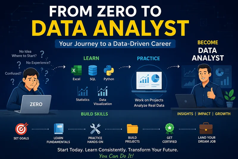 From Zero to Data Analyst: Complete Learning Roadmap