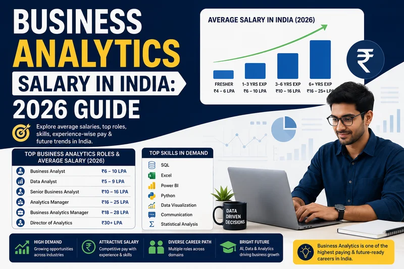 Business Analytics Salary in India: 2026 Guide & Trends